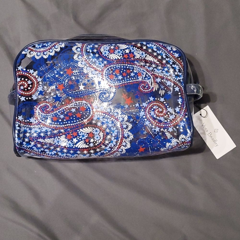 Clear Beach Cosmetic Bag Very Bradley